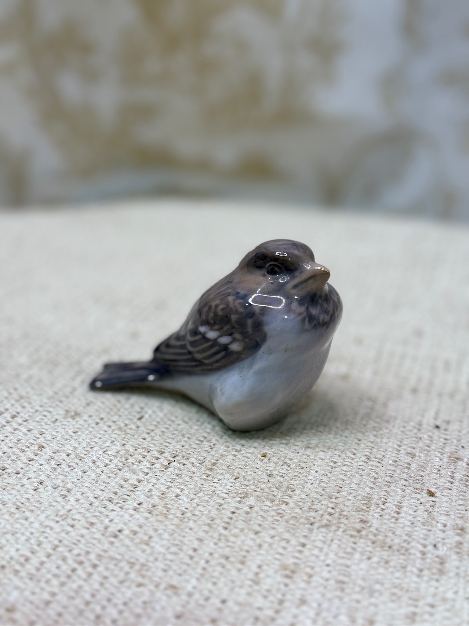 Royal Copenhagen Sparrow (Pessimist) by Danish Sculptor Andrea Nielsen 2