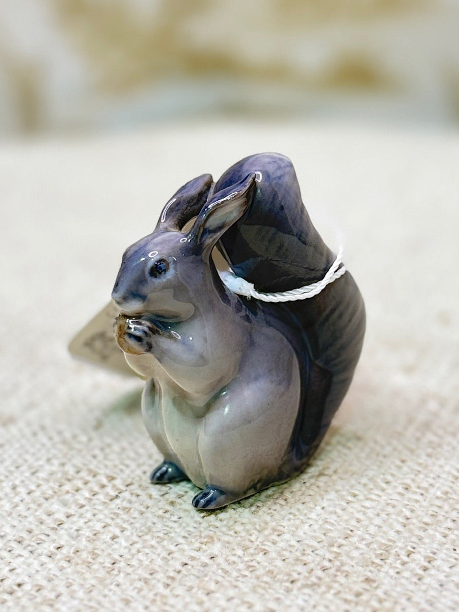 Royal Copenhagen Squirrel with Nut