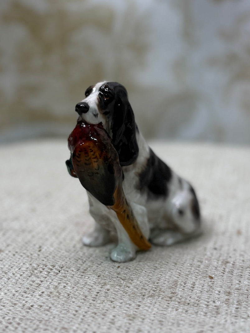 Royal Doulton Porcelain Cocker Spaniel with Pheasant 3