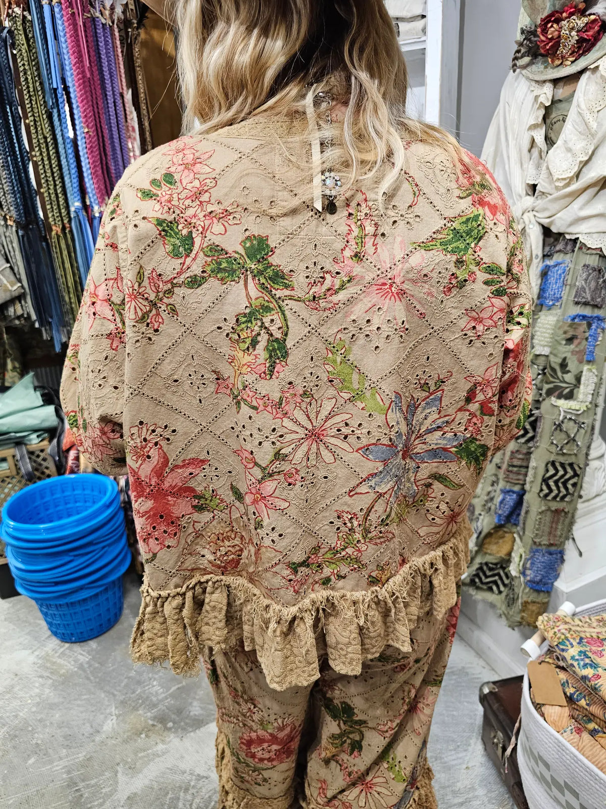 Tattered Flower Jacket 3