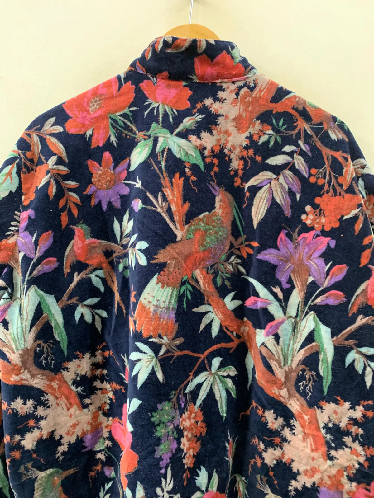 Jacket Ink Navy with Tropical Chinoiserie