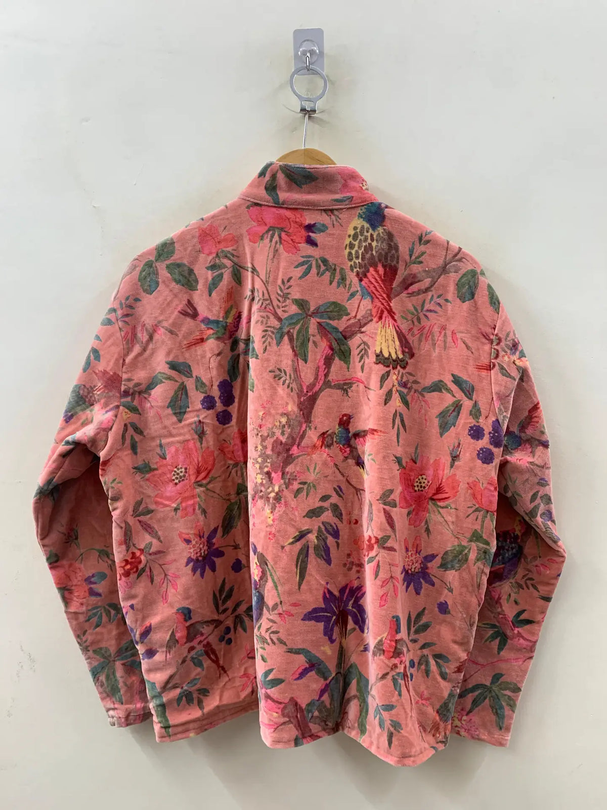 Digital Printed Velvet Jacket 