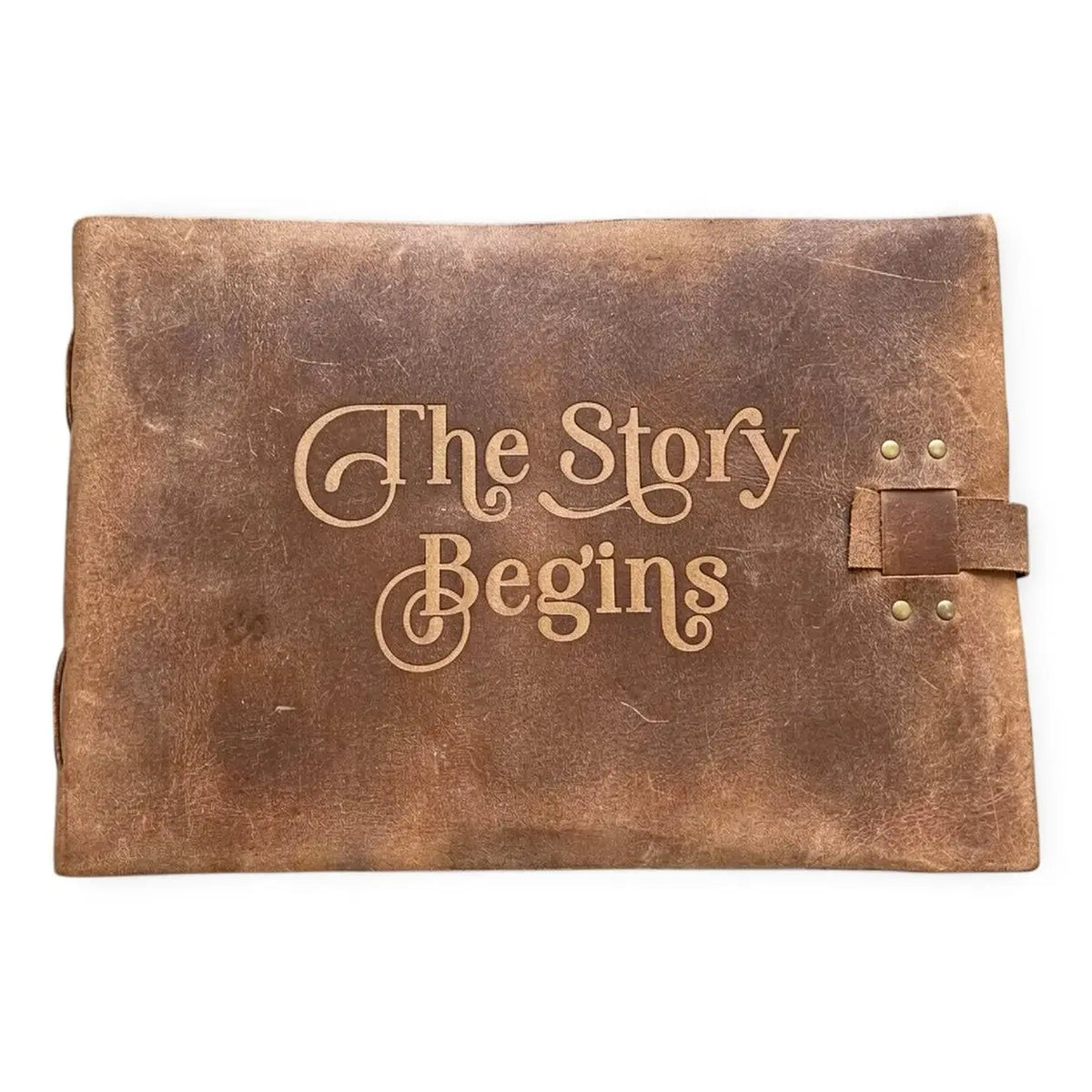 The Story Begins Leather Story Keeper
