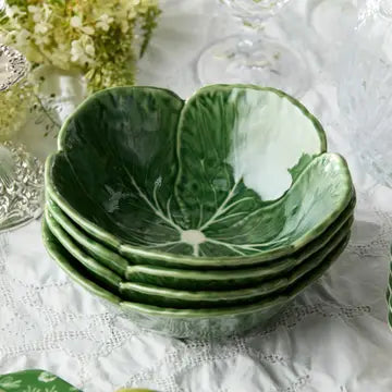 Le Jardin Cabbage 3-D Cereal Bowl - 16 oz